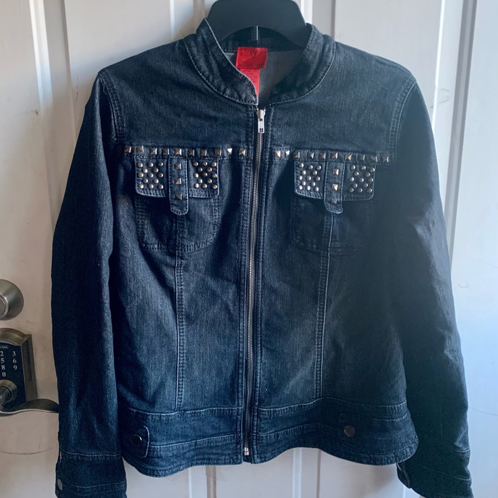 V Cristina Jean Jacket - Size L